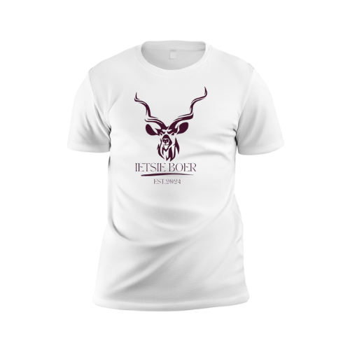 Kudu Design   - Men's White T-Shirt