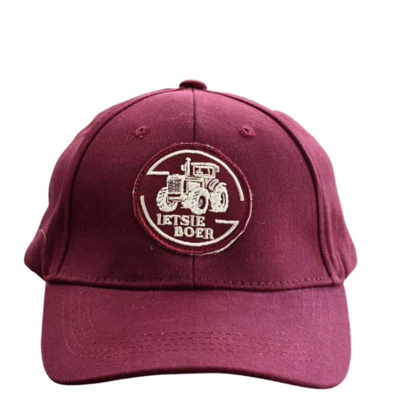 Ietsie Boer - Velvet Wine Tractor Cap
