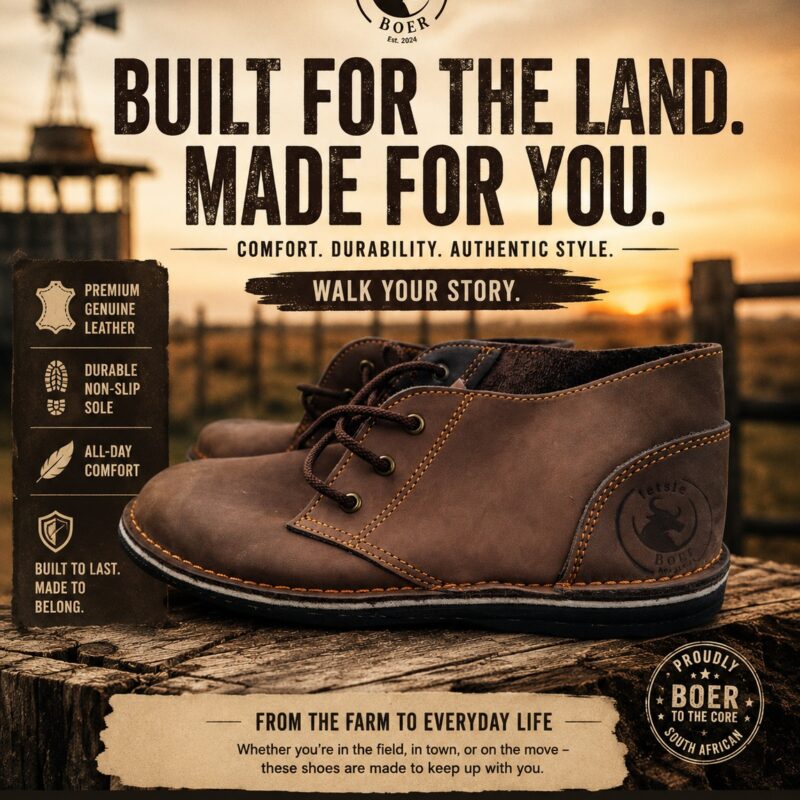Bushcraft Heritage Men’s Suede Vellies – Rustic Brown