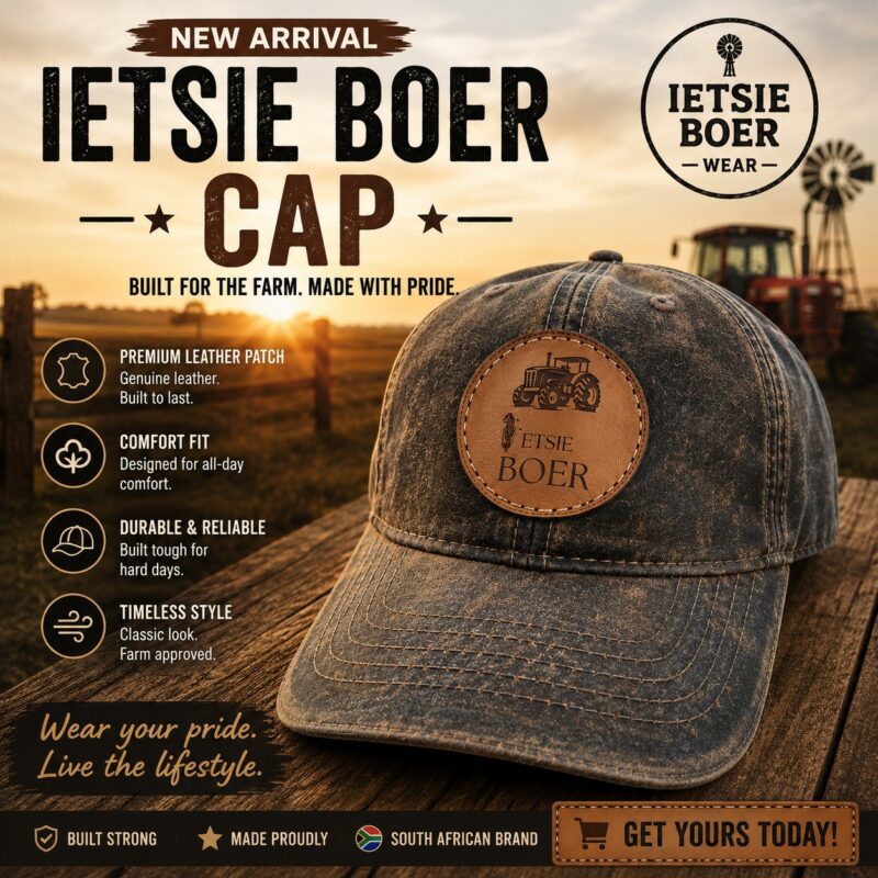Ietsie Boer Tractor - Brown